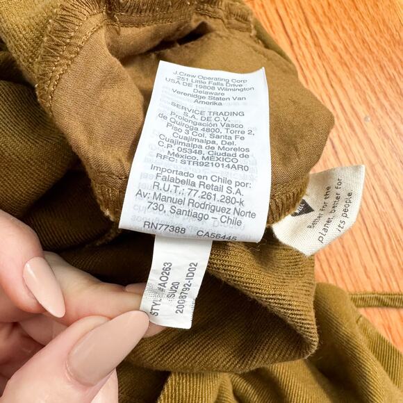 MADEWELL Belted Safari Romper pockets short cuffed sleeves 3197 - Picture 6 of 7